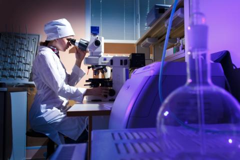 Новые лаборанты приступили к работе в гистологической лаборатории — НЦГБ