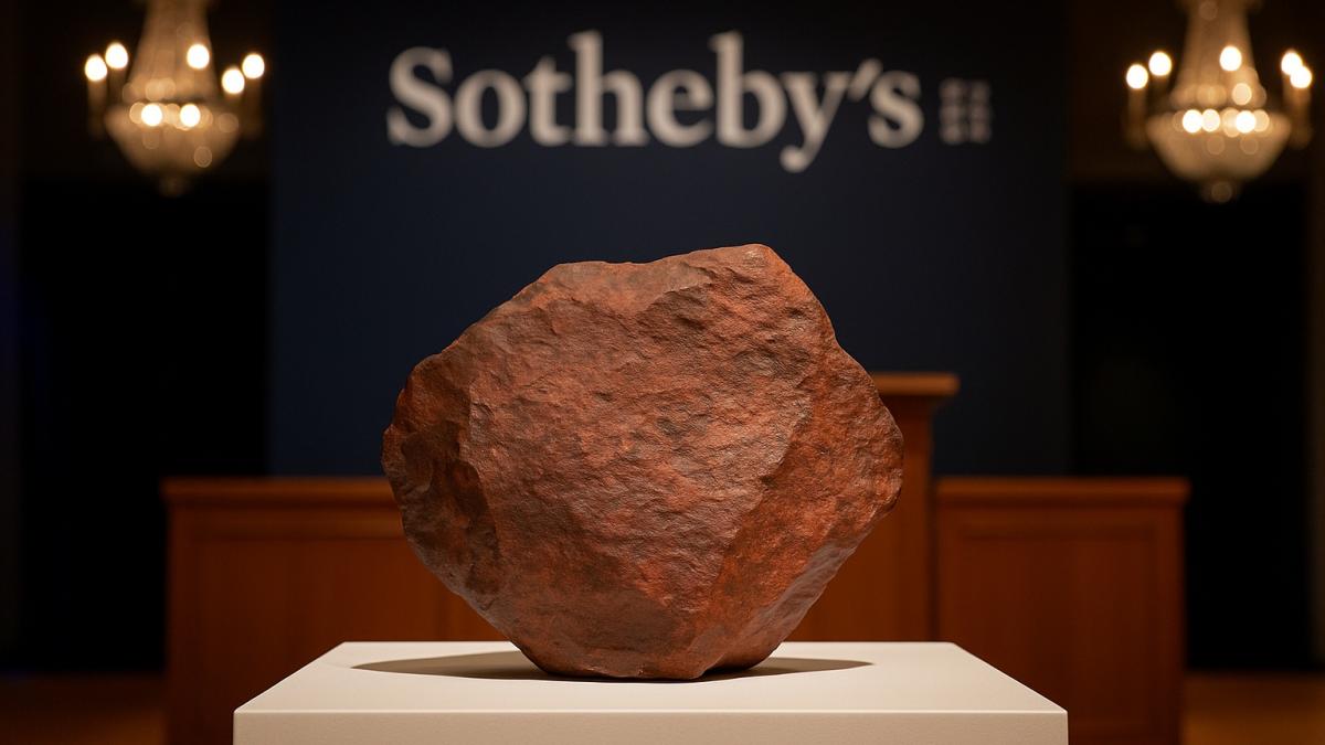 Метеорит NWA 16788 на аукционе Sotheby’s Метеорит NWA 16788 на аукционе Sotheby’s