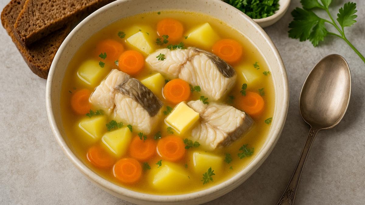 Суп из трески по-мурмански Суп из трески по-мурмански