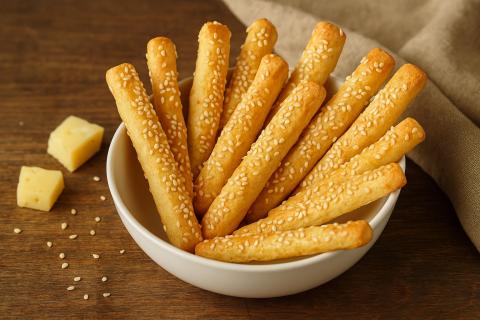Нутрициологи назвали сырные палочки с кунжутом универсальной закуской для любого сезона