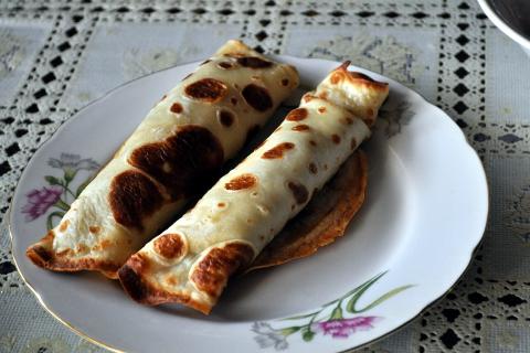 Рыбные блинчики и пихтовое масло — комбинация, которую мало кто пробовал