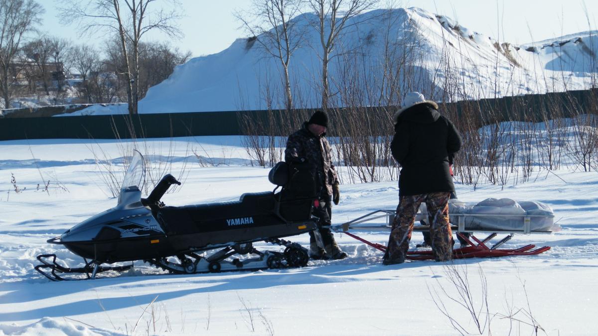 Снегоход Ямаха