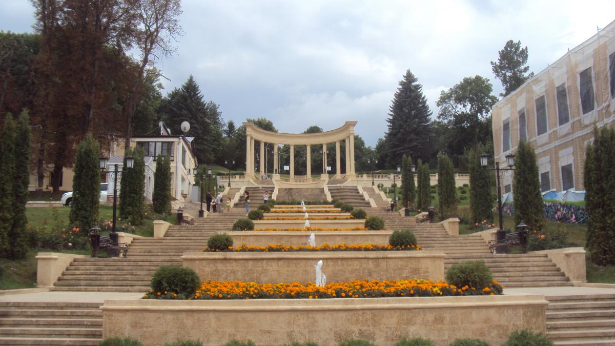 Каскадная лестница Кисловодск Ставропольский край