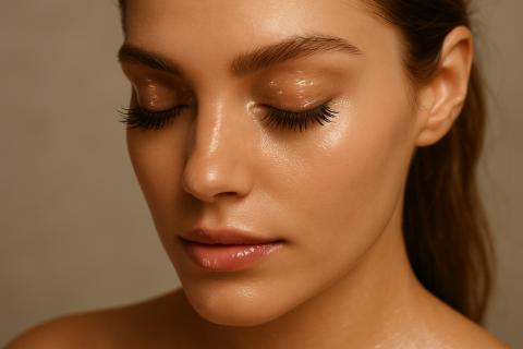 Тушь с нейлоновыми волокнами удлинила ресницы до бровей — Алессандра Кодинья