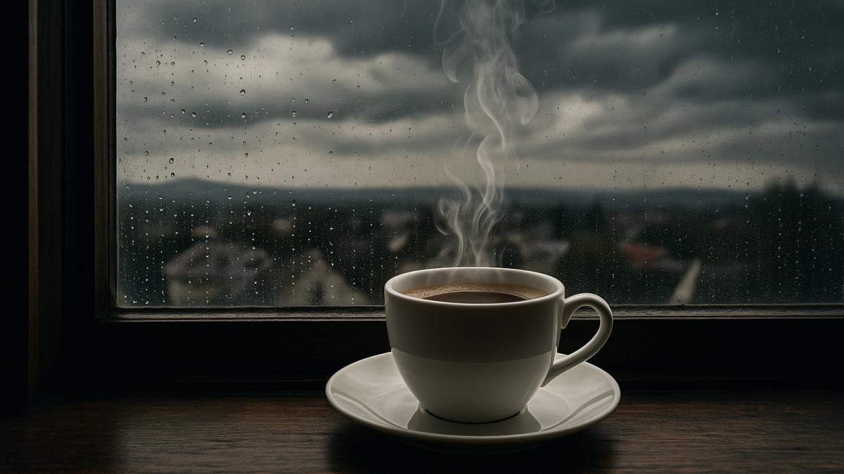 Аромат кофе в пасмурное утро Аромат кофе в пасмурное утро