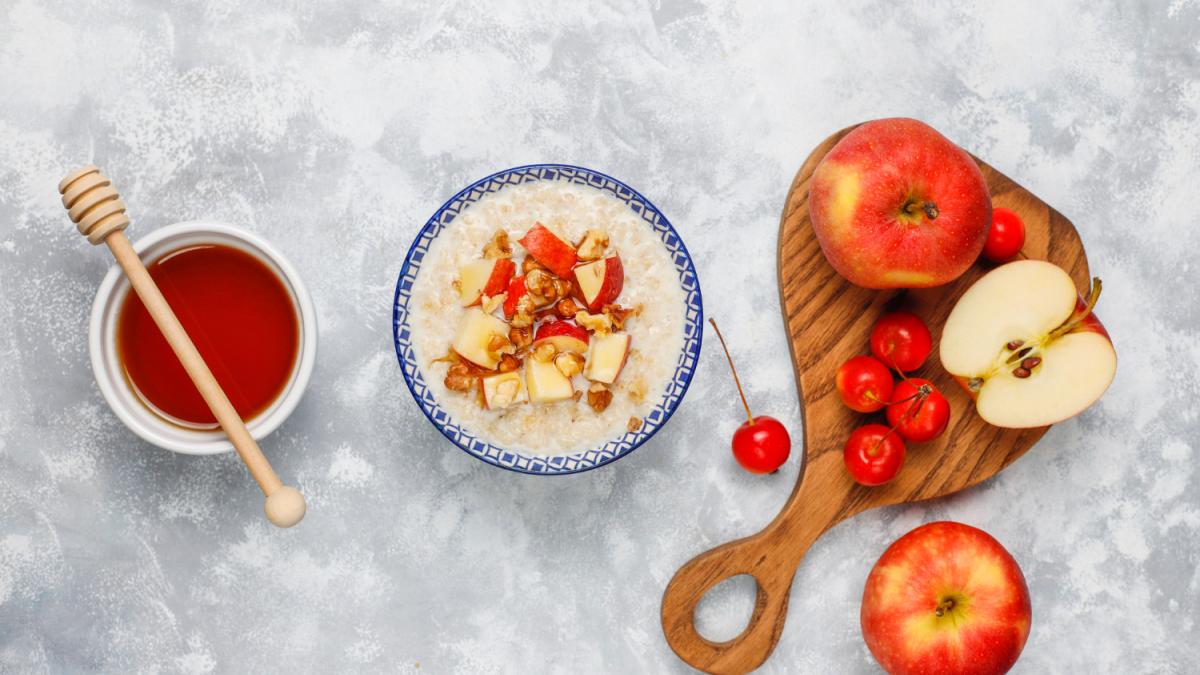 Завтрак с яблоками