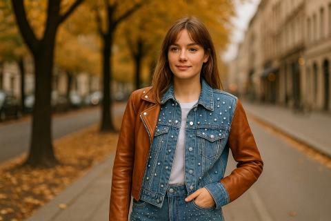 Dolce & Gabbana и Louis Vuitton вывели украшенный деним в число трендов сезона