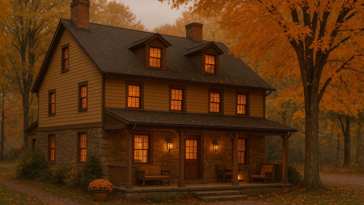 Осенняя уютная гостиница Осенняя уютная гостиница