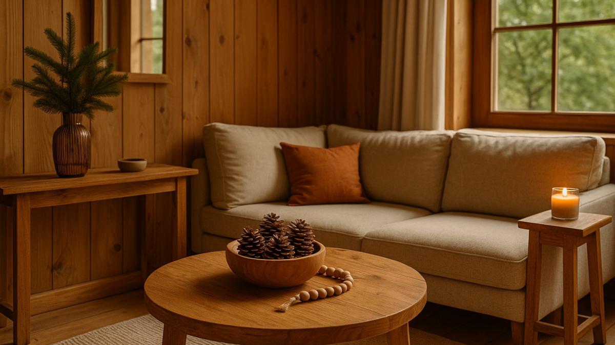 Тёплый деревянный интерьер Тёплый деревянный интерьер