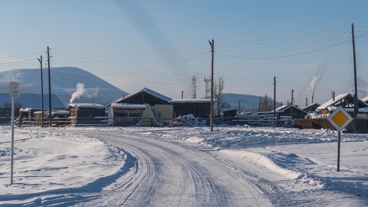 Оймякон, Россия Оймякон, Россия