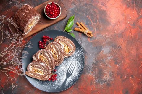 Мандарины усилили вкус зимнего рулета — кулинары