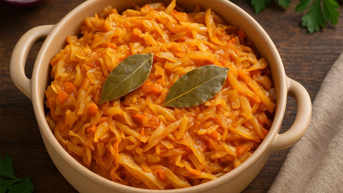 Тушёная капуста Тушёная капуста