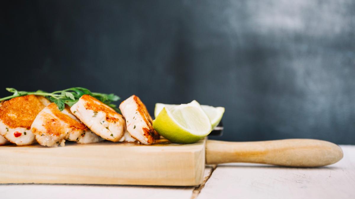 Куриное филе с цитрусами