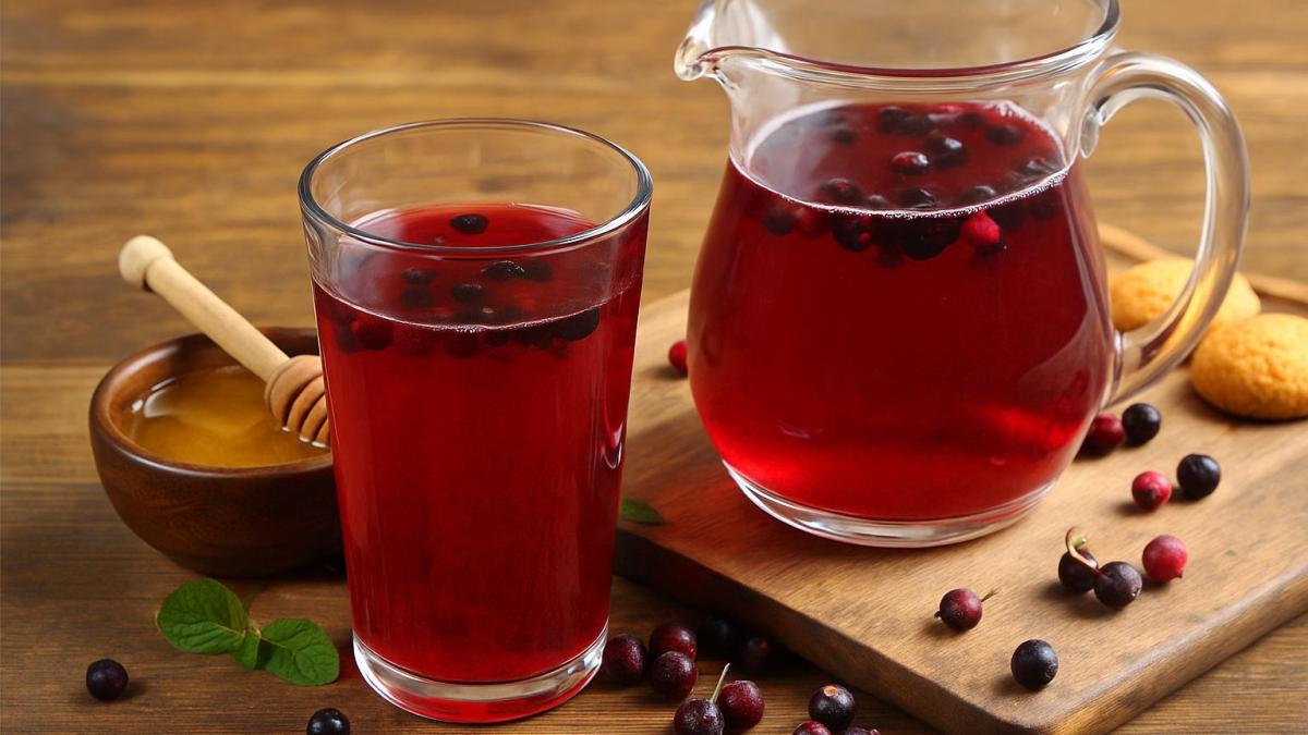 Смородиновый морс с мёдом Смородиновый морс с мёдом