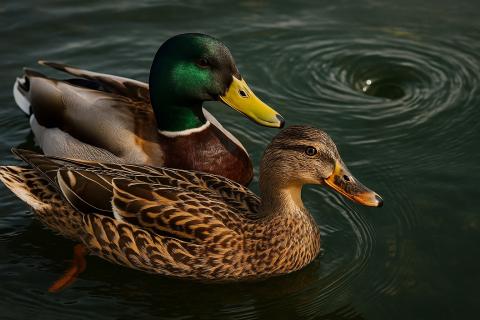 Орнитолог рекомендовал подкармливать зимующих уток сухими кормами