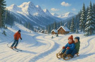 Первые шаги на лыжах лучше делать без палок — Наталья Коростелёва