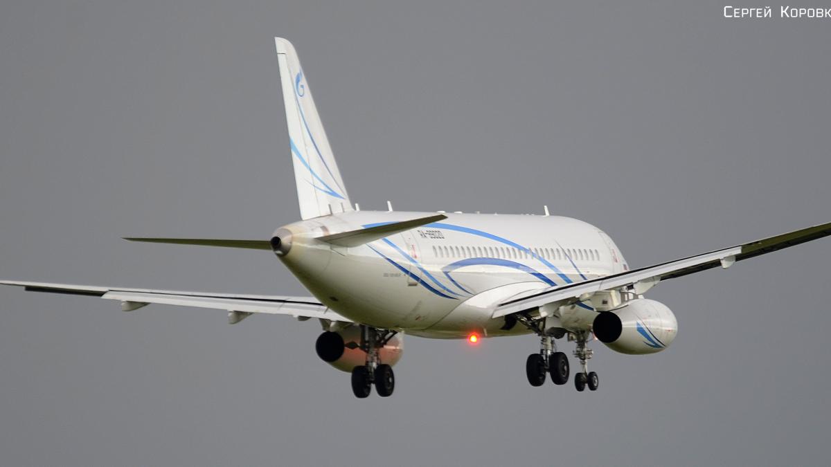 Sukhoi Superjet 100-95LR, Gazpromavia, RA-89020. Rear View. 2017-06-02
