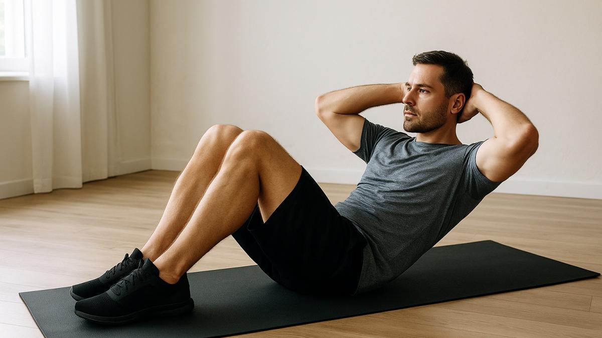 Скручивания для пресса