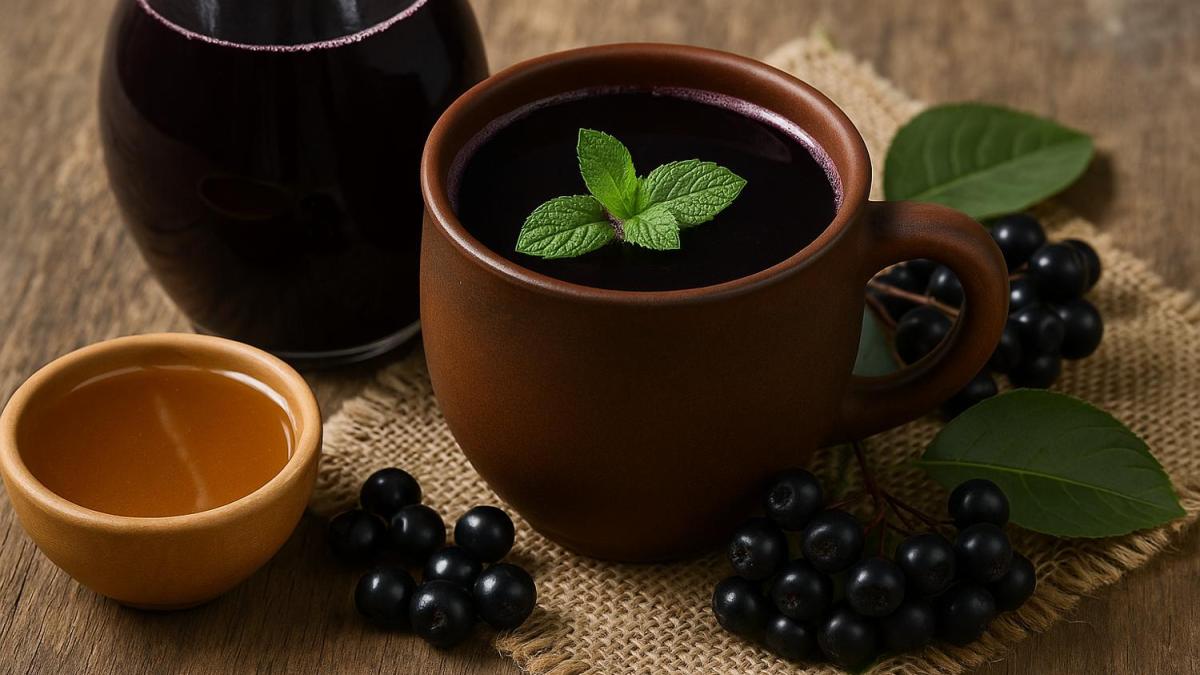 Черёмуховый сок с мёдом