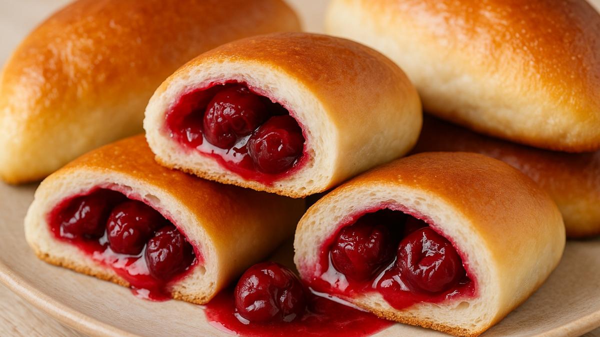 Пирожки с вишней