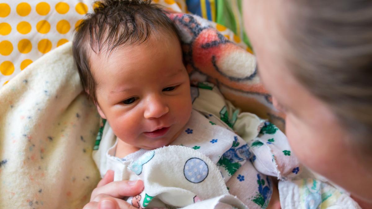 Newborn baby child 2, Moscow, Russia Newborn baby child 2, Moscow, Russia