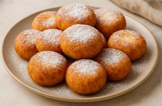 Жирный творог делает пончики мягкими и пышными – повара