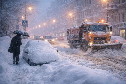 Карельские дорожники ликвидируют последствия снегопада — Управтодор РК