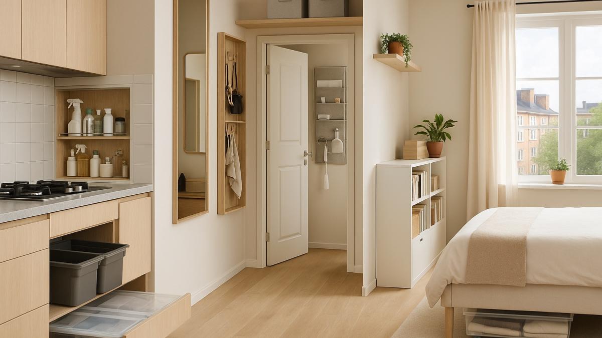 Уютная квартира с системой хранения Уютная квартира с системой хранения