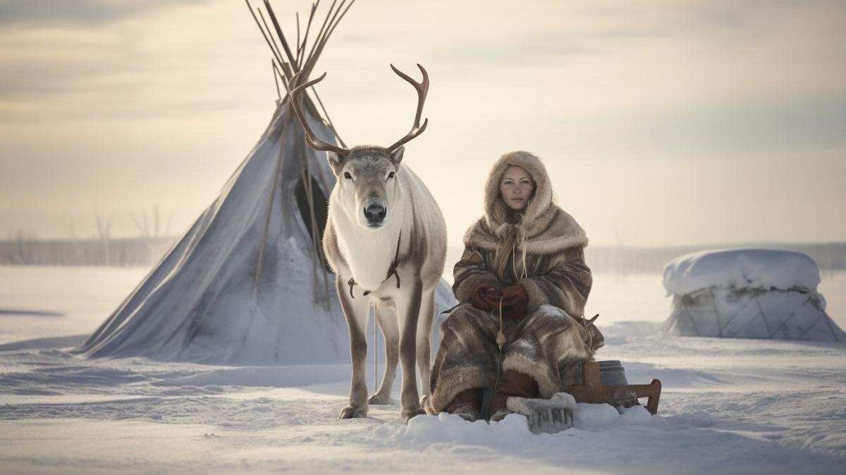 Эскимосы, живущие в экстремальных погодных условиях