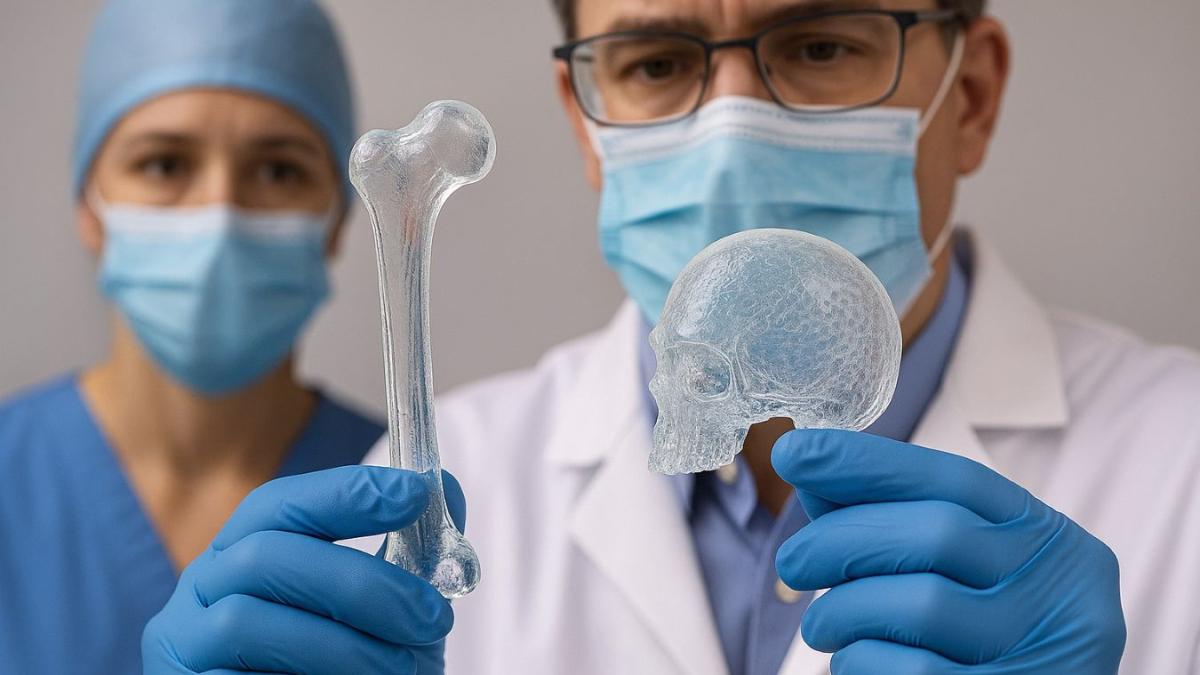 3D-имплант из биостекла