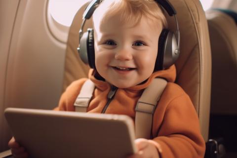 Выбор места в самолете определяет спокойствие родителей и ребёнка