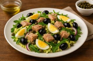 Лёгкость и сытность в одном: версия салата Нисуаз, которую можно приготовить за 10 минут