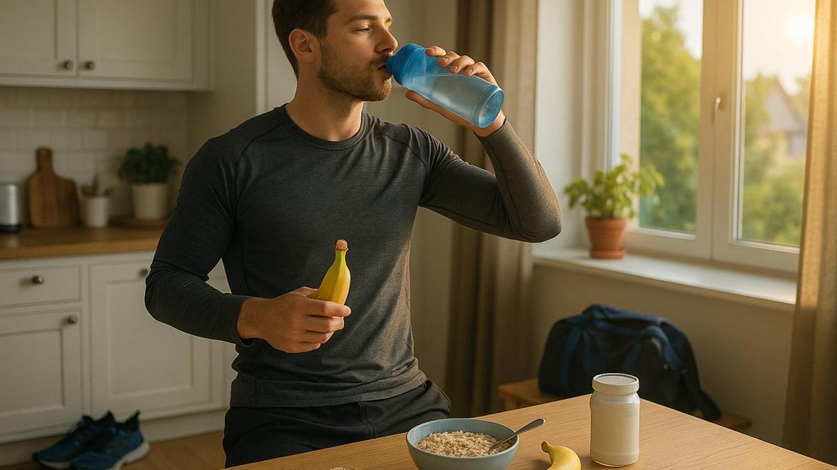 Утренний перекус перед тренировкой