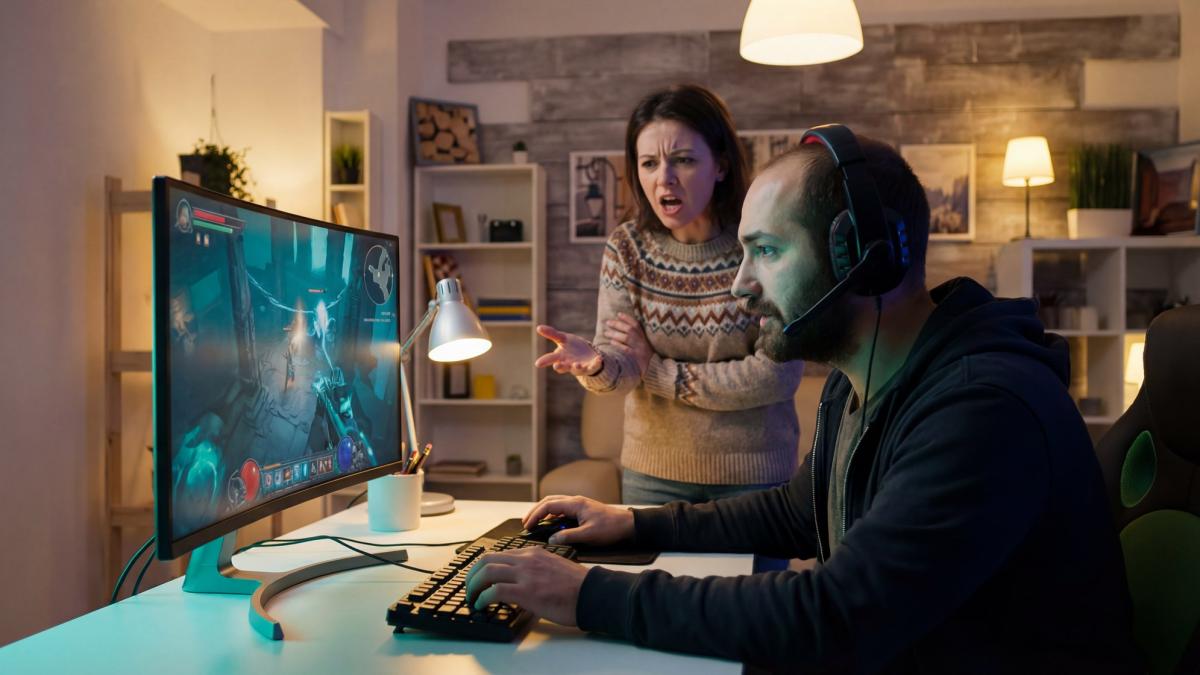 Муж тратит семейный бюджет на онлайн-игры