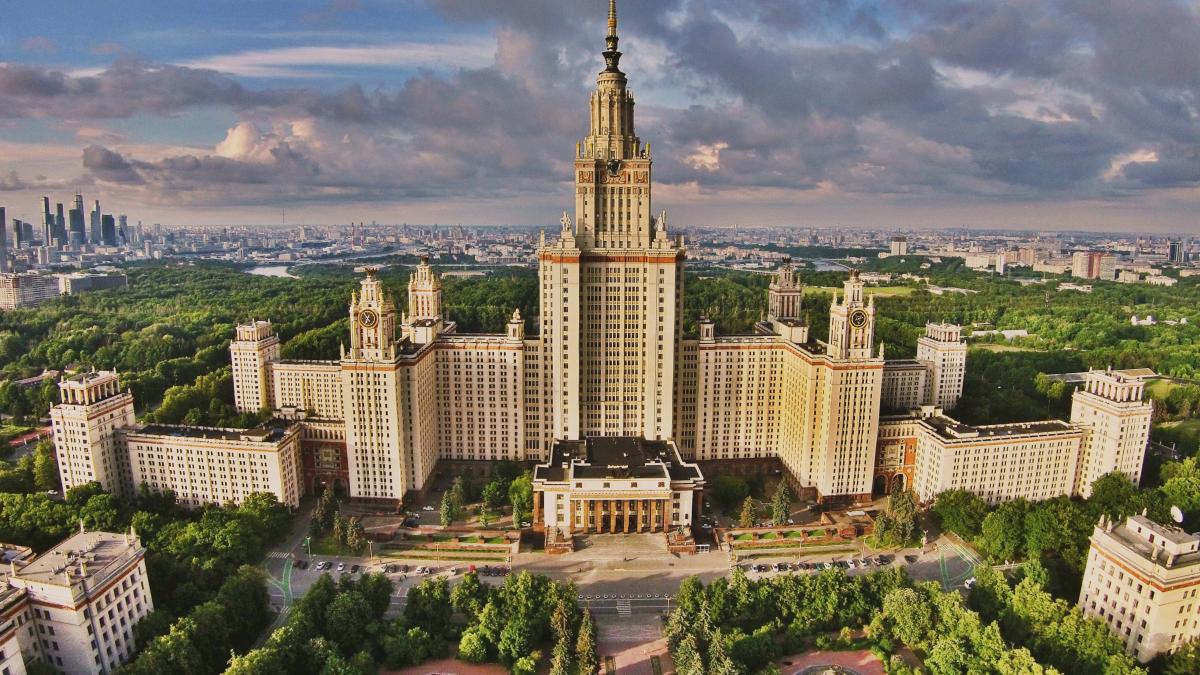 МГУ, вид с воздуха МГУ, вид с воздуха