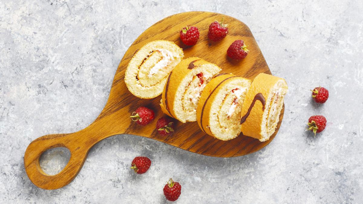 Бисквитный рулет