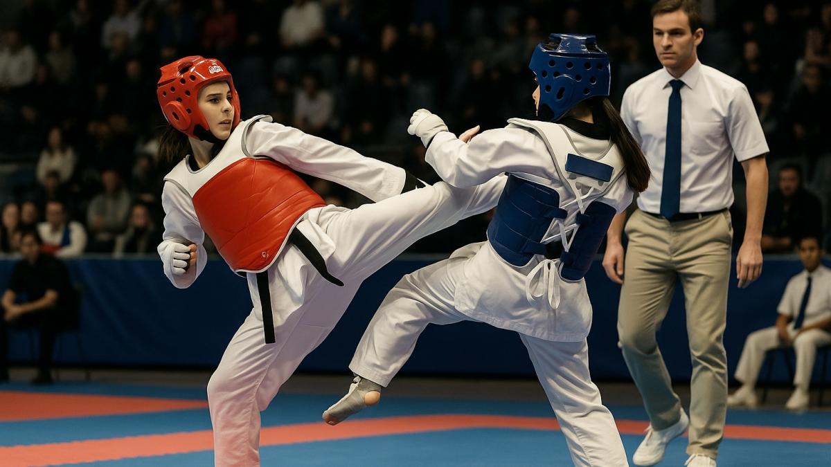 Поединок по тхэквондо