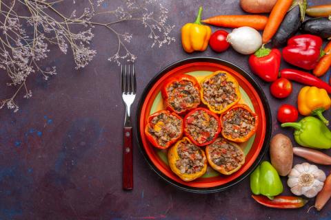 Фаршированные перцы больше не готовим с мясом — секрет внутри