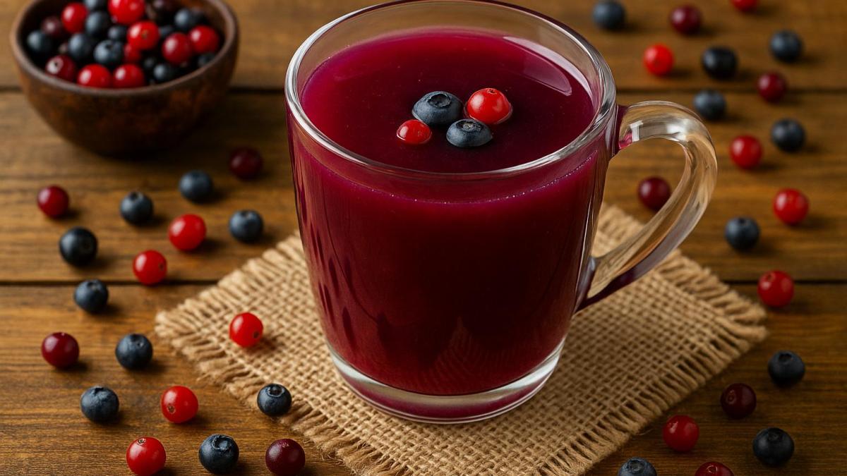 Ягодный кисель по-ульчийски Ягодный кисель по-ульчийски