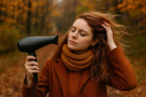 Мягкий воздух против холода: как простая привычка спасает волосы от осеннего стресса Мягкий воздух против холода: как простая привычка спасает волосы от осеннего стресса