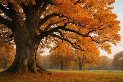 В октябре дубы становятся важным источником желудей для животных — Oak Alliance