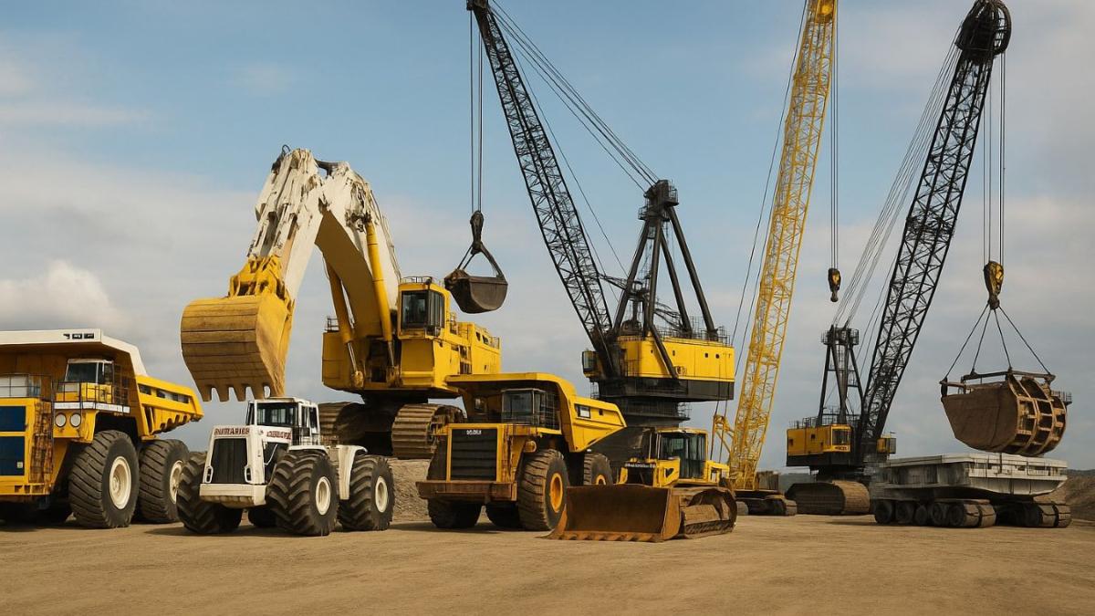 Гигантские промышленные машины