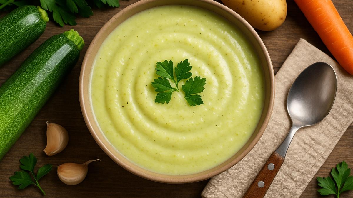 Суп-пюре из кабачков