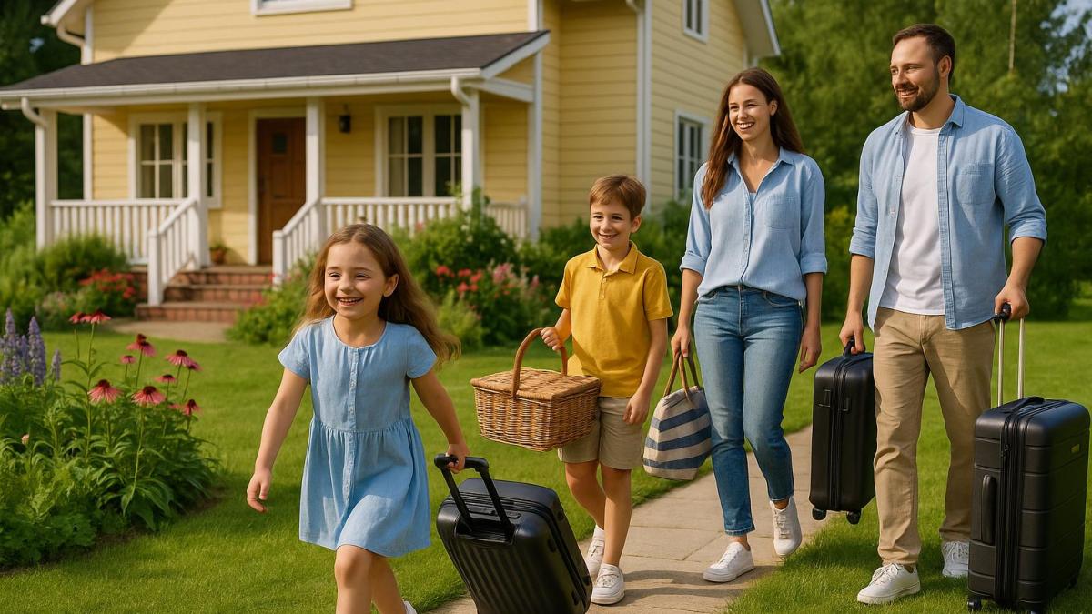 Семейный отдых на природе Семейный отдых на природе