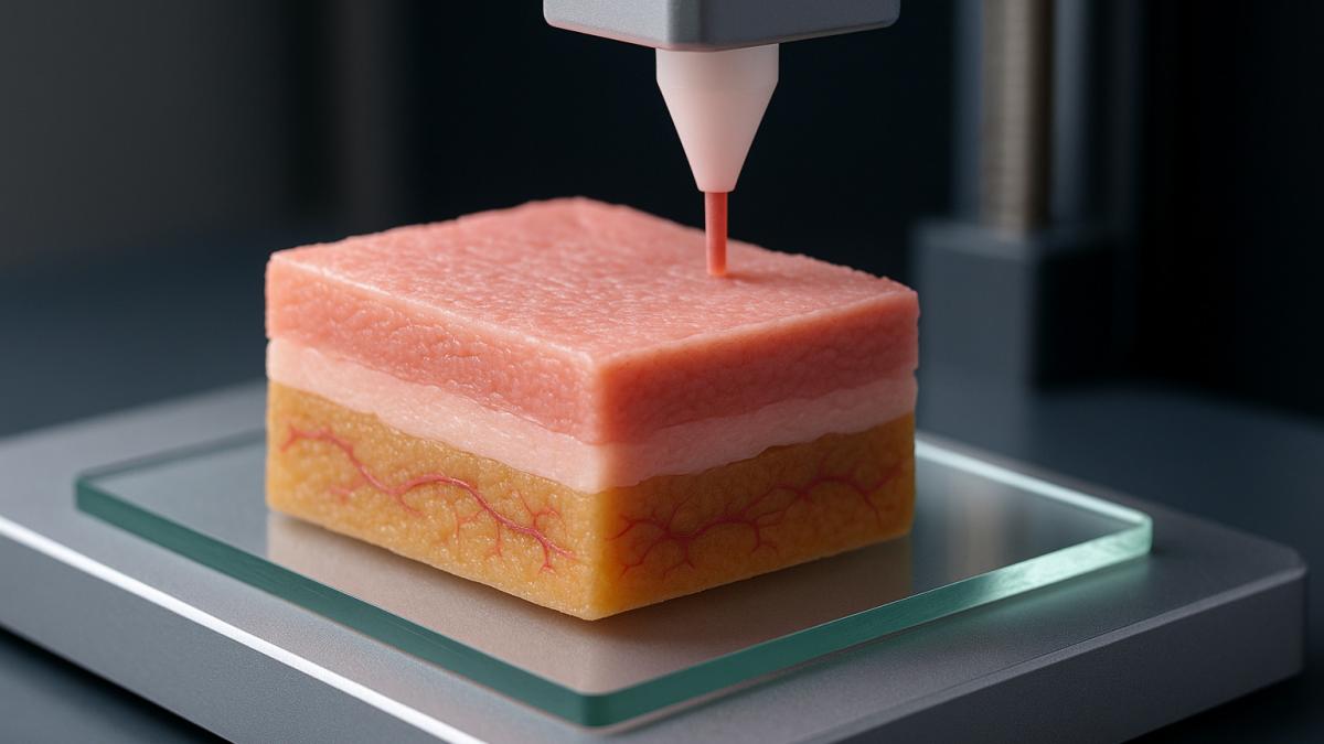 3D-печать искусственной кожи