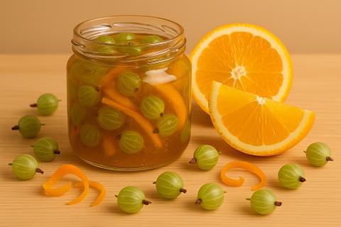 Кулинары объяснили, чем полезно варенье из крыжовника с апельсином