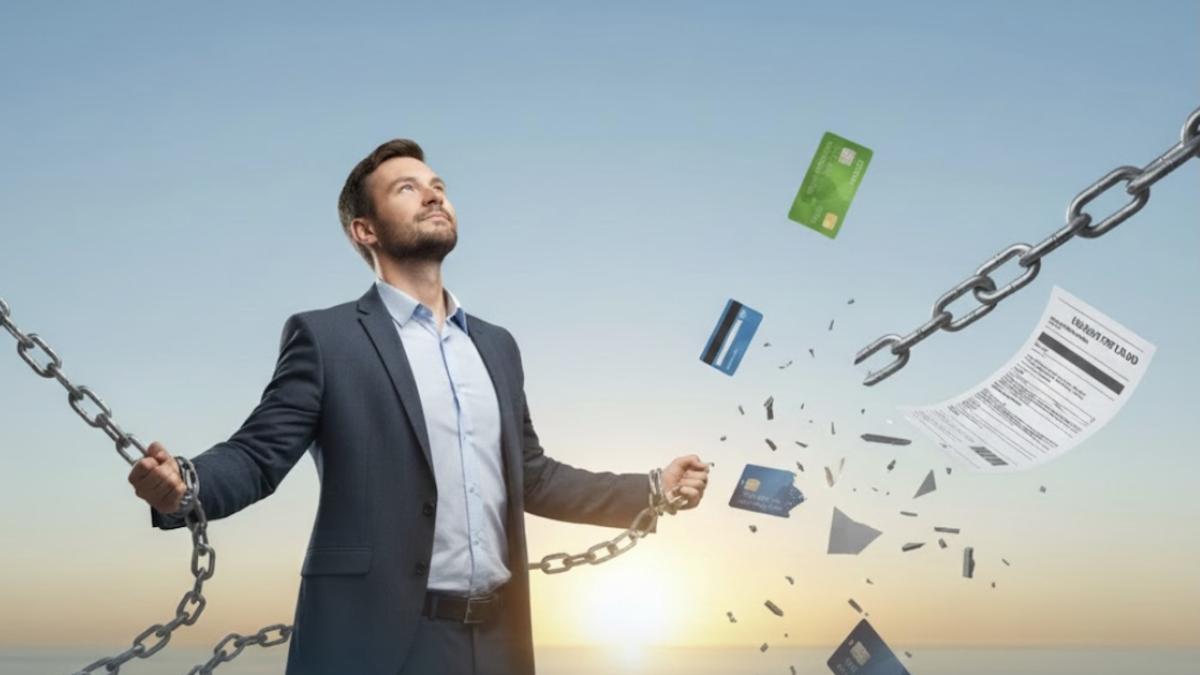 Мужчина избавился от кредитов