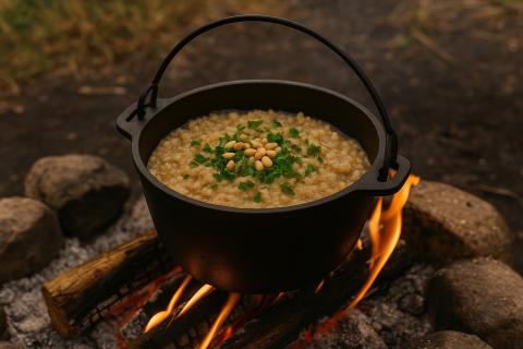 Эксперты туристической кухни объяснили, почему каша на костре имеет уникальный вкус