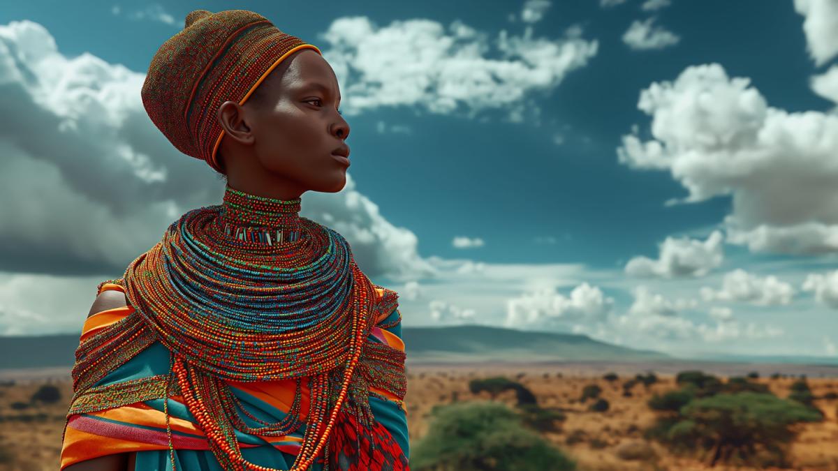 Африканская женщина