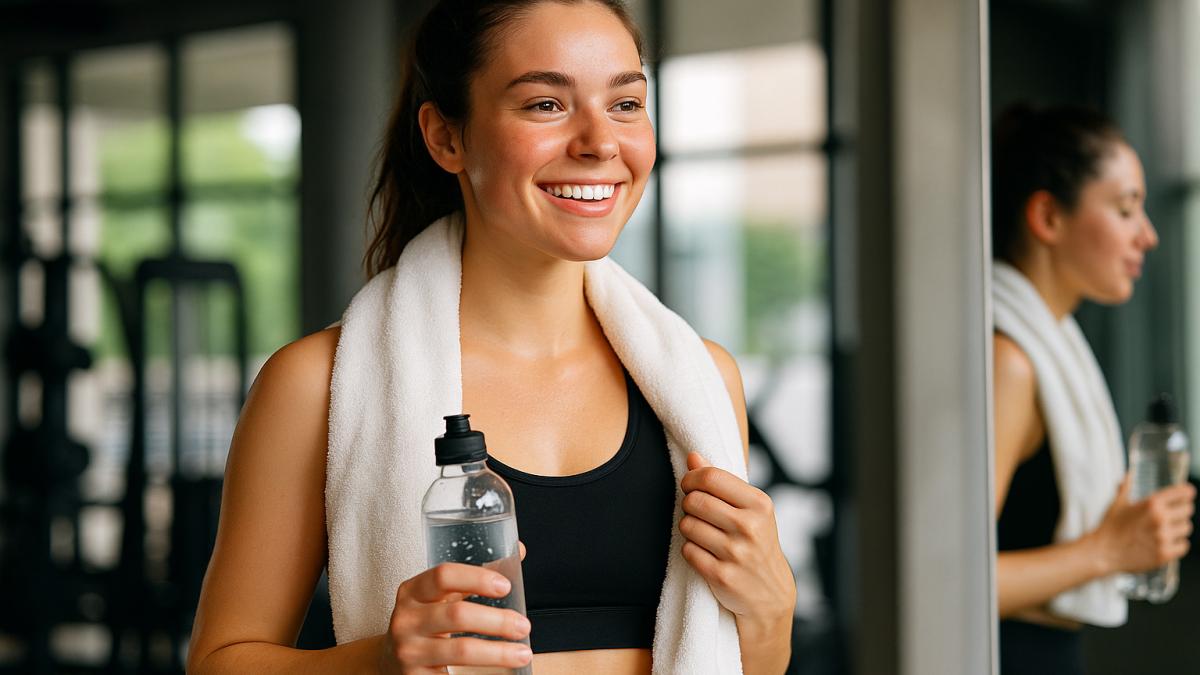 Сияющая кожа после тренировки